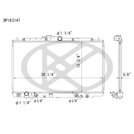 Koyorad A2147 Radiator