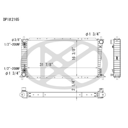 Koyorad A2165 Radiator