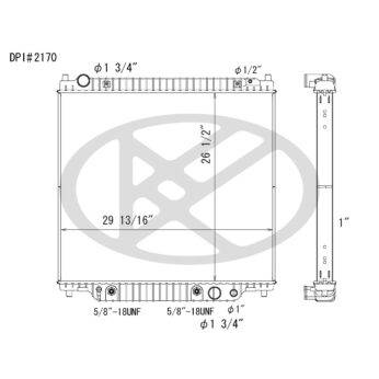 Koyorad A2170 Radiator