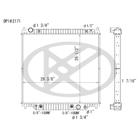 Koyorad A2171 Radiator