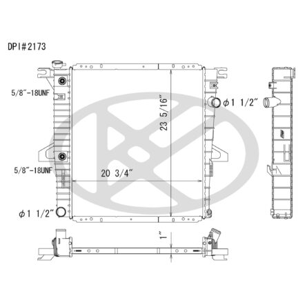 Koyorad A2173 Radiator