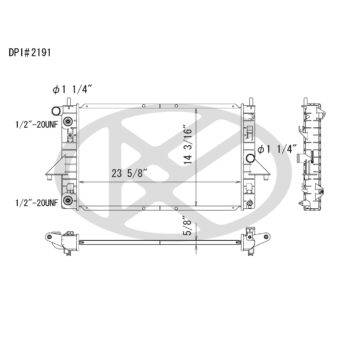 Koyorad A2191 Radiator