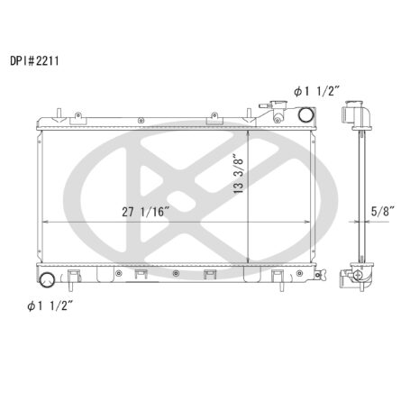 Koyorad A2211 Radiator