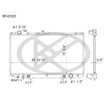 Koyorad A2222 Radiator