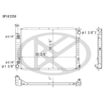 Koyorad A2259 Radiator
