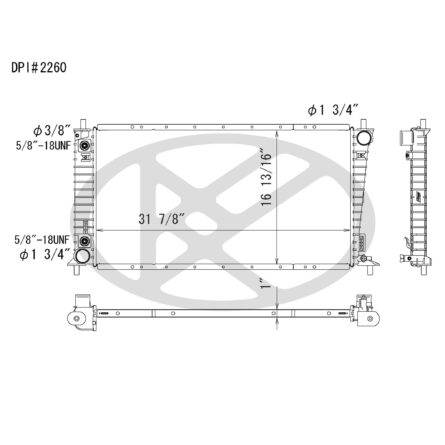 Koyorad A2260 Radiator