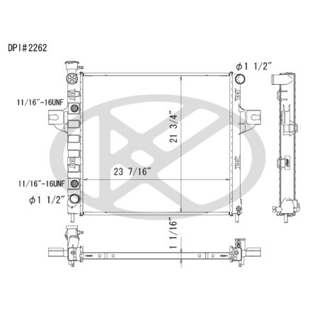 Koyorad A2262 Radiator