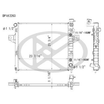 Koyorad A2263 Radiator