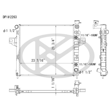 Koyorad A2263 Radiator