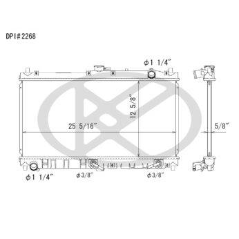 Koyorad A2268 Radiator