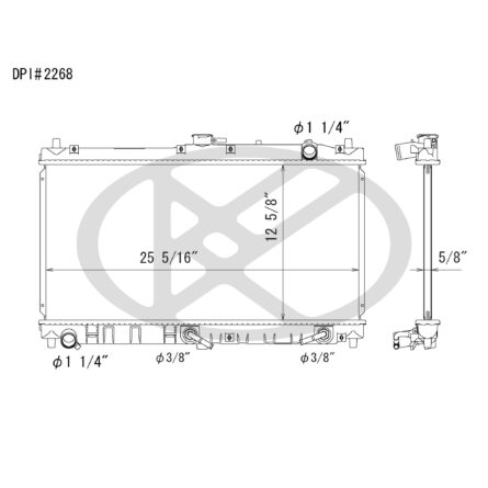 Koyorad A2268 Radiator