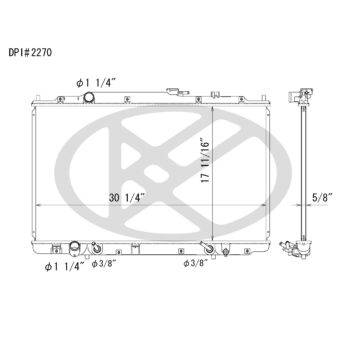 Koyorad A2270 Radiator