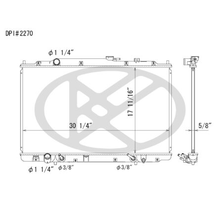 Koyorad A2270 Radiator