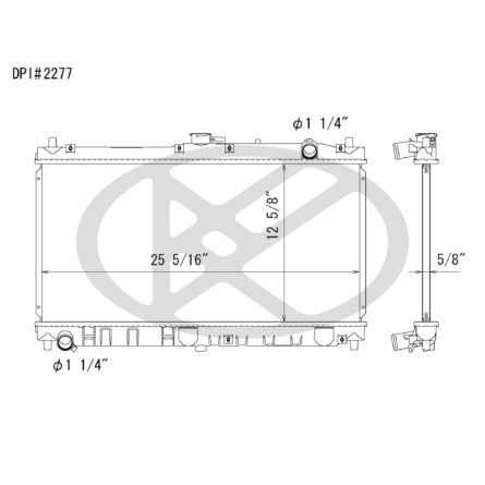 Koyorad A2277 Radiator