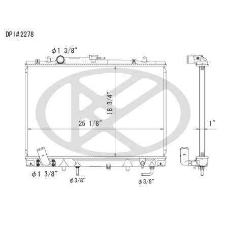 Koyorad A2278 Radiator