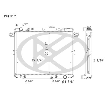 Koyorad A2282 Radiator