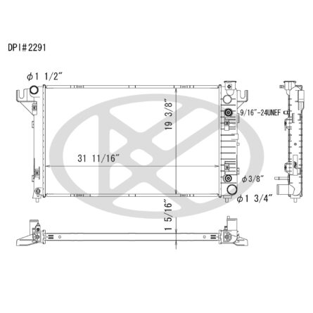 Koyorad A2291 Radiator