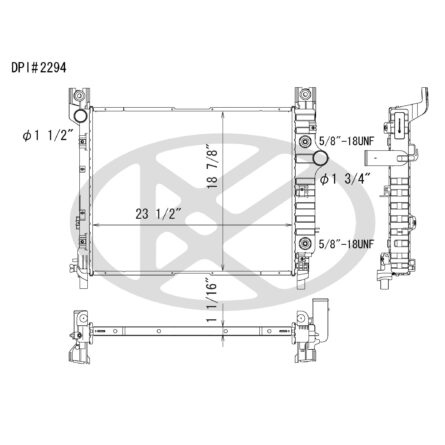 Koyorad A2294 Radiator