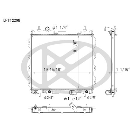 Koyorad A2298 Radiator