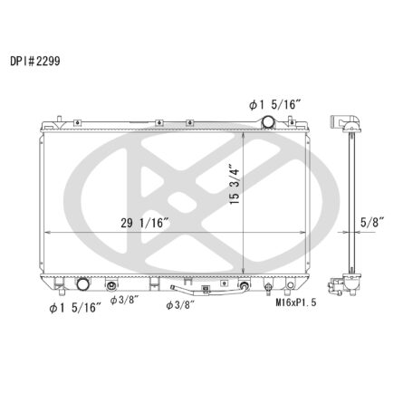 Koyorad A2299 Radiator