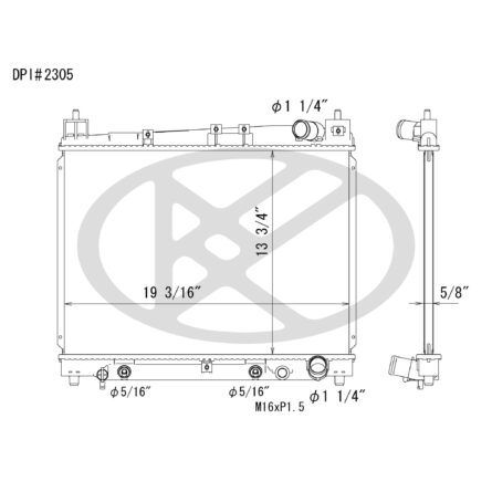 Koyorad A2305 Radiator