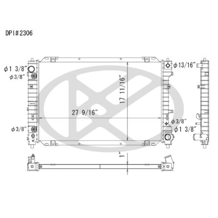 Koyorad A2306 Radiator