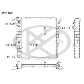 Koyorad A2309 Radiator