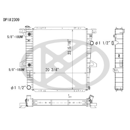 Koyorad A2309 Radiator