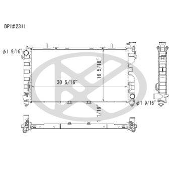 Koyorad A2311 Radiator