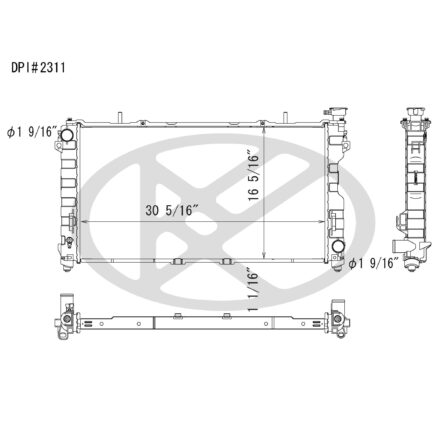 Koyorad A2311 Radiator