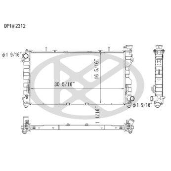 Koyorad A2312 Radiator