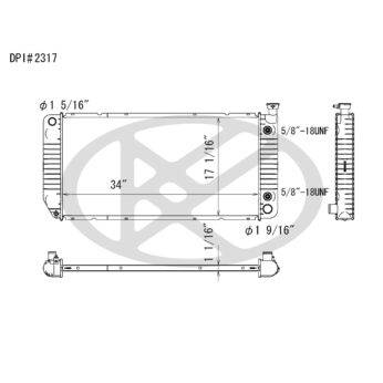 Koyorad A2317 Radiator