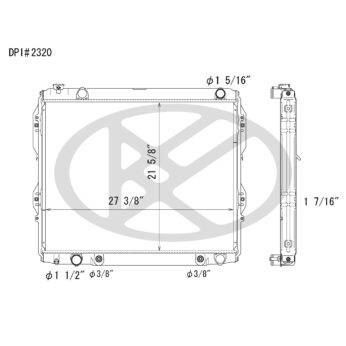 Koyorad A2320 Radiator