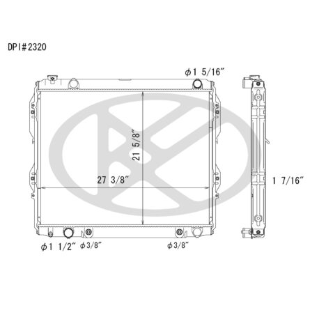 Koyorad A2320 Radiator