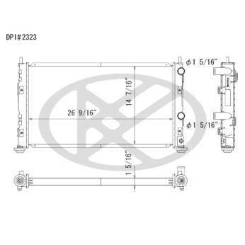 Koyorad A2323 Radiator