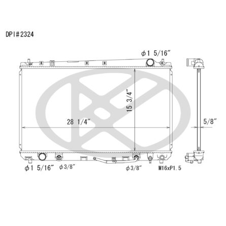 Koyorad A2324 Radiator