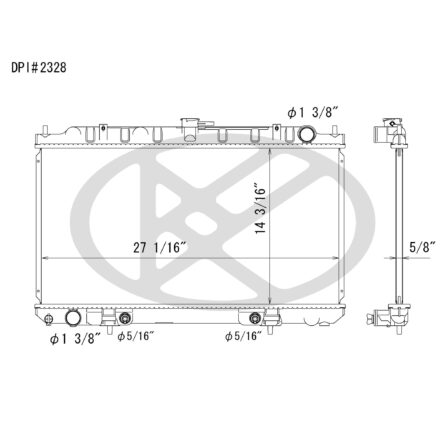 Koyorad A2328 Radiator