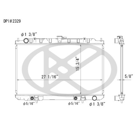 Koyorad A2329 Radiator