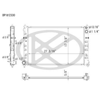Koyorad A2330 Radiator