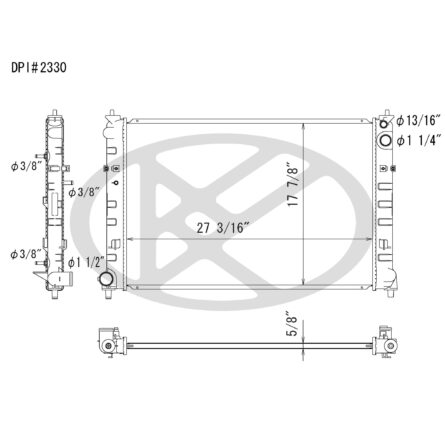 Koyorad A2330 Radiator