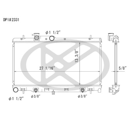 Koyorad A2331 Radiator