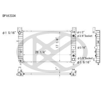 Koyorad A2334 Radiator