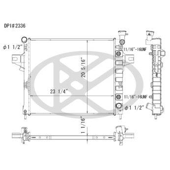 Koyorad A2336 Radiator