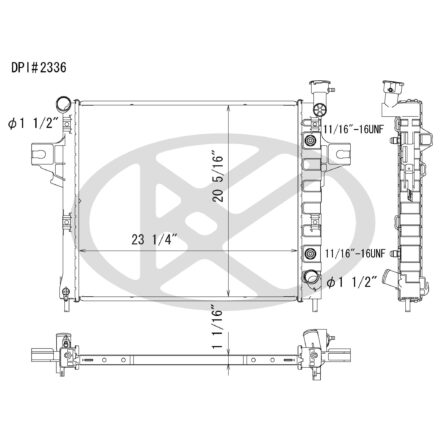 Koyorad A2336 Radiator