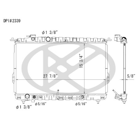 Koyorad A2339 Radiator