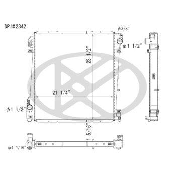 Koyorad A2342 Radiator