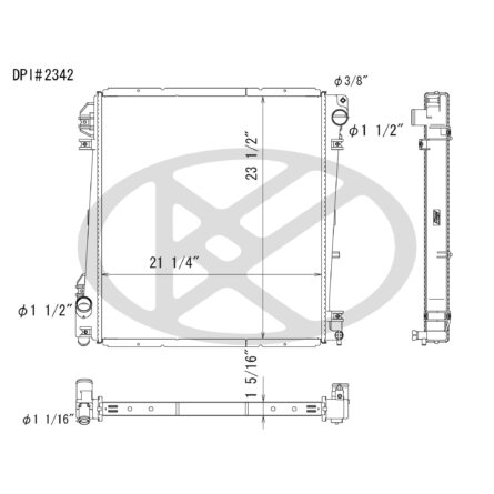 Koyorad A2342 Radiator