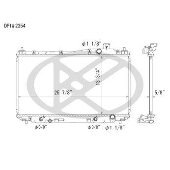 Koyorad A2354 Radiator