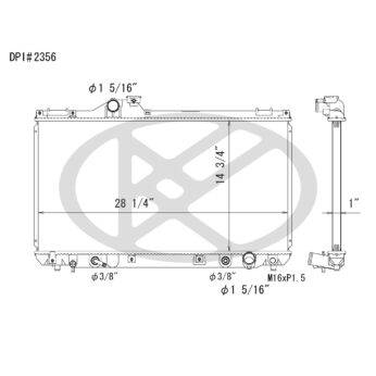Koyorad A2356 Radiator
