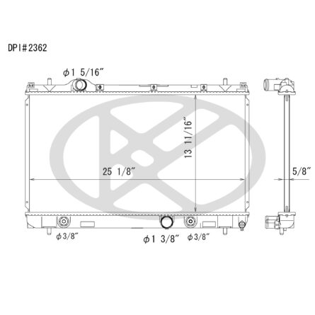 Koyorad A2362 Radiator